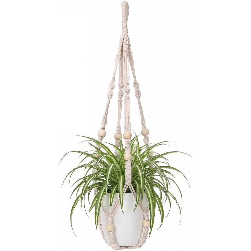 Indoor Macrame Plant Pot Holder Hanger