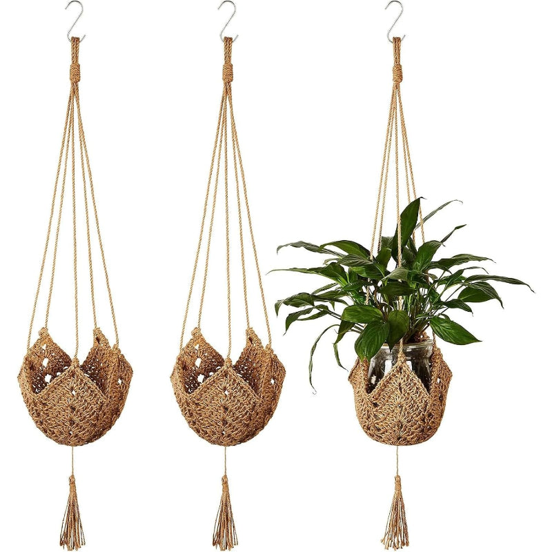 Boho Macrame Indoor Plant Hangers