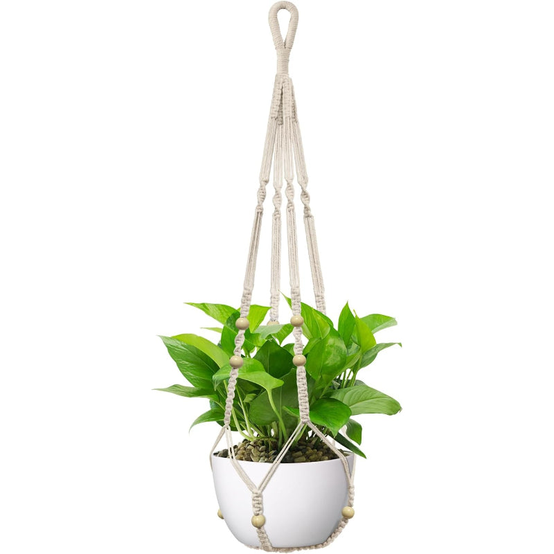 Macrame Indoor Plant Pot Hanger