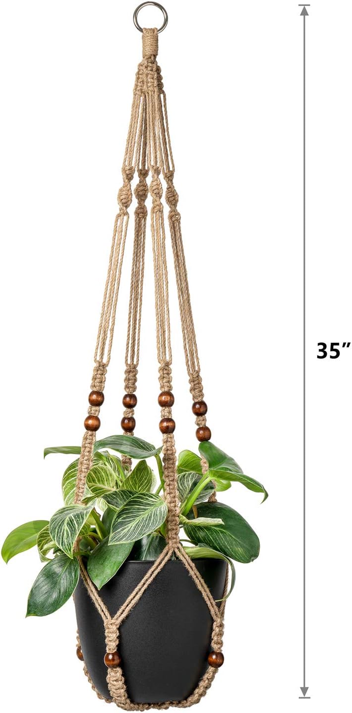 Macrame Artificial Indoor Plant Decor