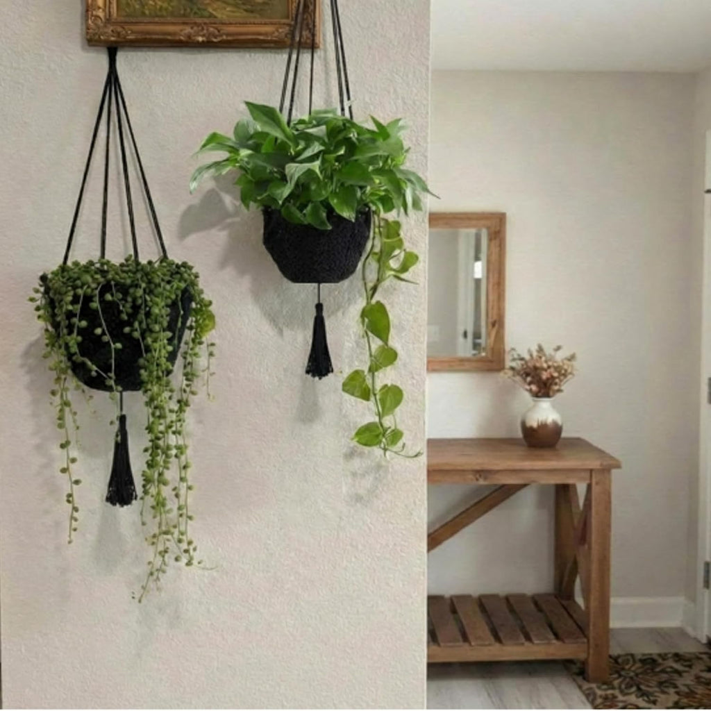 Boho Macrame Indoor Plant Hanger