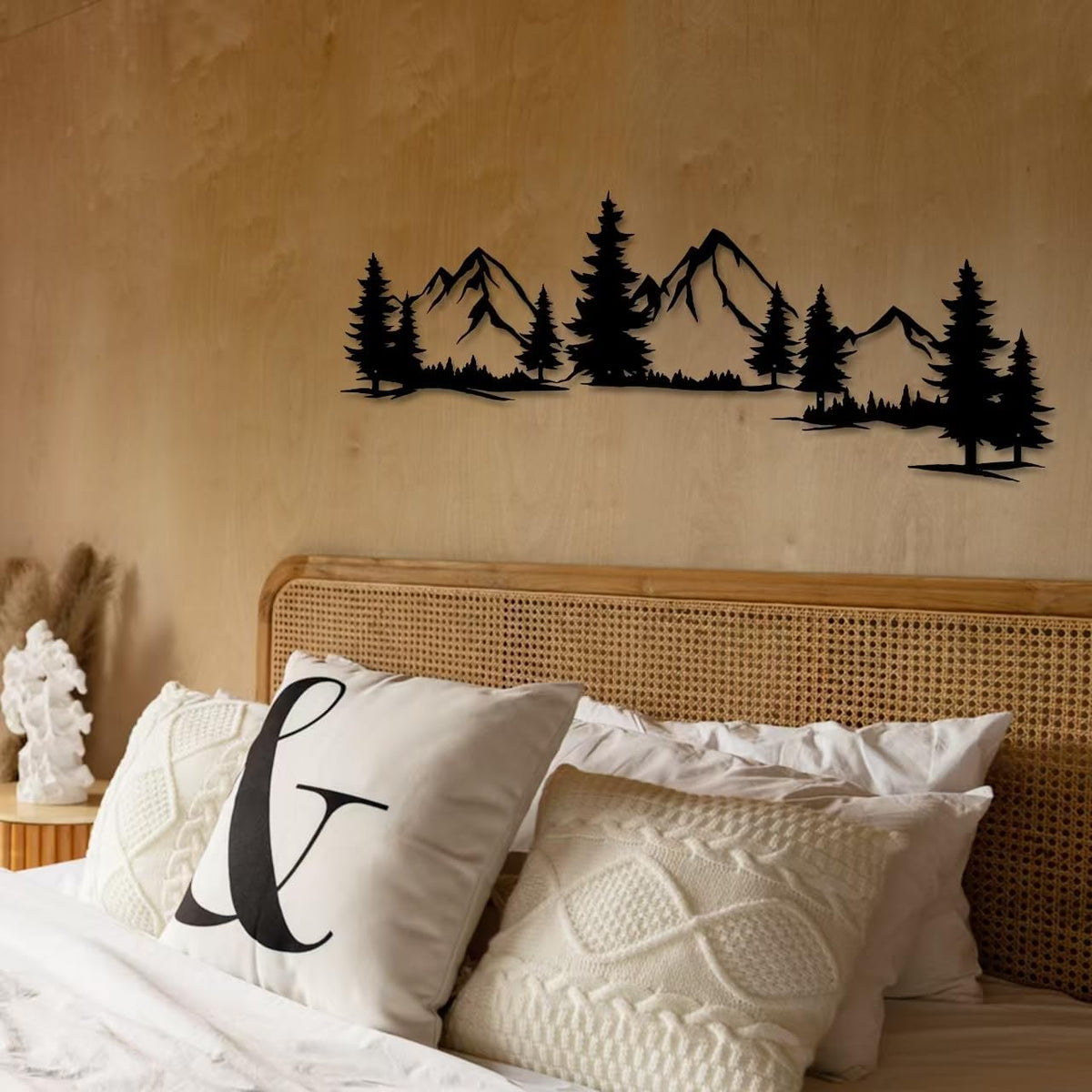 Mountain Forest Nature Metal Wall Art