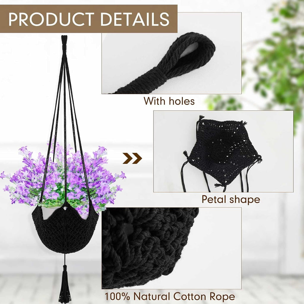 Boho Macrame Indoor Plant Hanger